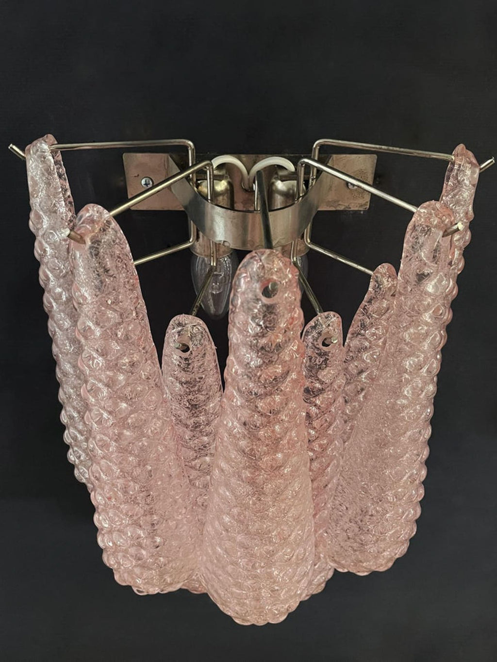 Murano Wall light Drop Pink