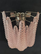 Murano Wall light Drop Pink