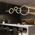 Rock Crystal Gear Chandelier - kimoylights