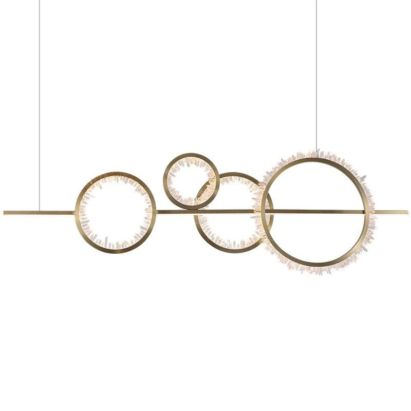Rock Crystal Gear Chandelier - kimoylights