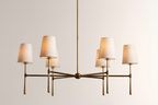 Rhodes Round Chandelier 4/6 Light - kimoylights