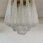 Murano Ceiling lamp 32 Drops Transparent