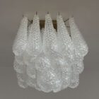 Murano Ceiling lamp 32 Drops Transparent