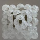 Murano Ceiling lamp 32 Drops Transparent