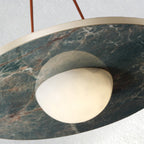 Carey FloatDisc Alabaster Pendant