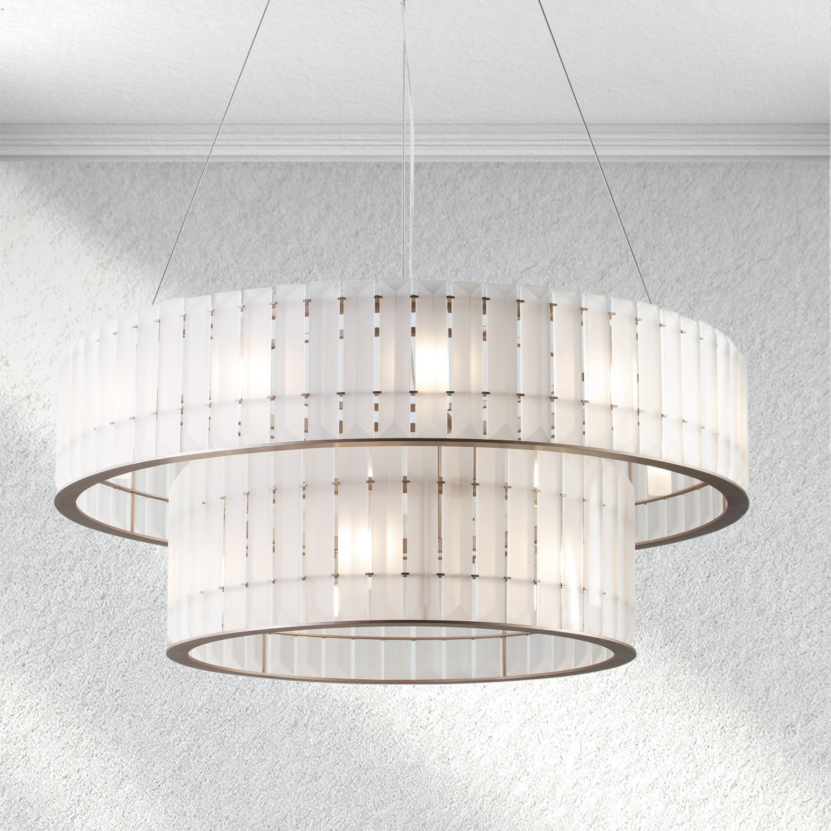Carey Parallel Round Chandelier