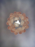 Murano Chandelier 41 Drops Pink