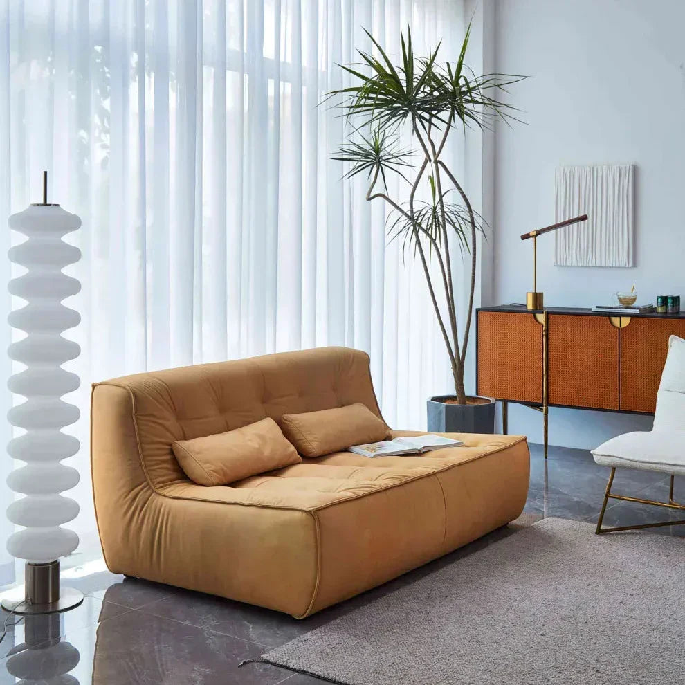 Thaddeus Metal Frame Rattan Long Side Cabinet