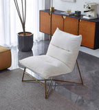 Thaddeus Metal Frame Rattan Long Side Cabinet