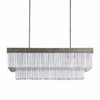 Adam Large Rectangular Chandelier - kimoylights