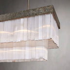 Adam Large Rectangular Chandelier -kimoylights