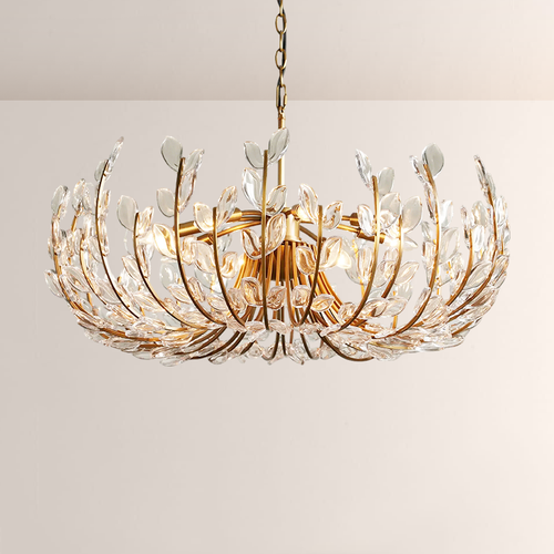 Adela 8 Light Chandelier 32“ -Kimoylights