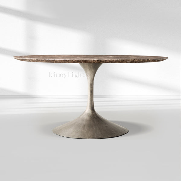 Aero Stone Round Dining Table