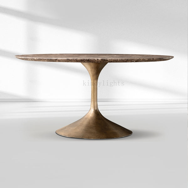Aero Stone Round Dining Table