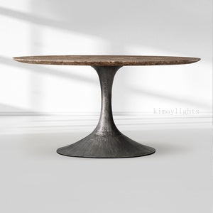 Aero Stone Round Dining Table