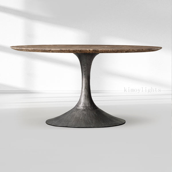 Aero Stone Round Dining Table