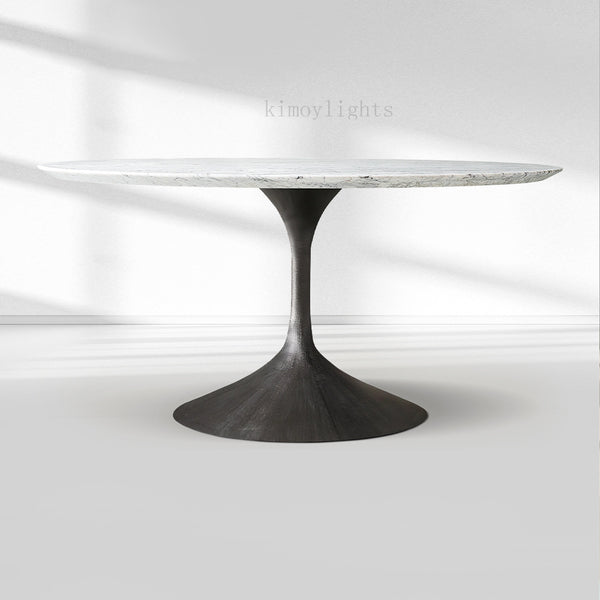 Aero Stone Round Dining Table