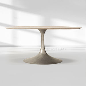 Aero Stone Round Dining Table
