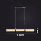 Alabaster Cylindrical Chandelier - kimoylights