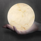 Alabaster Global Ceiling Pendant