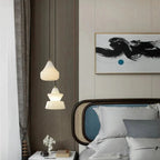 Alabaster Hat Pendant Light