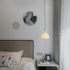 Alabaster Hat Pendant Light