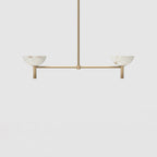 Alabaster Kitchen Island Pendant Light