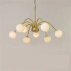 Alabaster Radial Chandelier - kimoylights