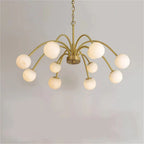 Alabaster Radial Chandelier -kimoylights