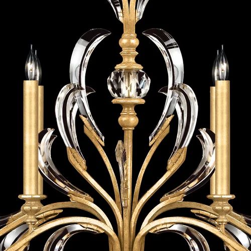 Alicek Candle  Oblong Chandelier 44" - kimoylights