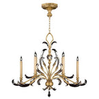 Alicek Candle  Oblong Chandelier 44" - kimoylights