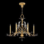 Alicek Candle  Oblong Chandelier 44" - kimoylights