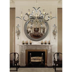 Alicek Candle Oblong Chandelier 74" - kimoylights