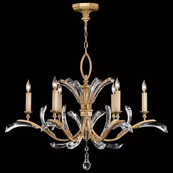Alicek Candle  Round Chandelier 42" - kimoylights