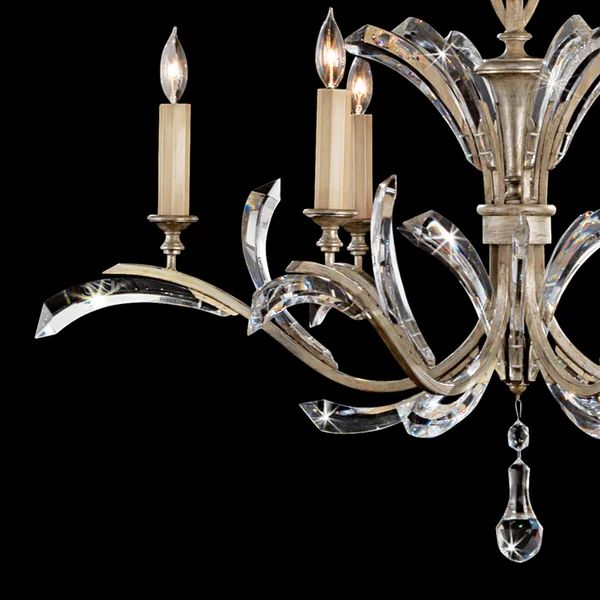 Alicek Candle  Round Chandelier 42" - kimoylights