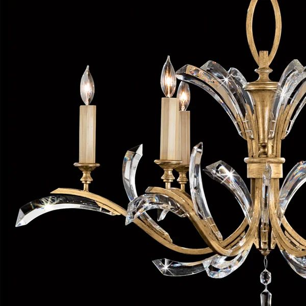 Alicek Candle  Round Chandelier 42" - kimoylights