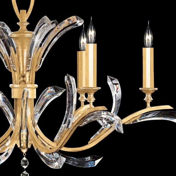 Alicek Candle  Round Chandelier 42" - kimoylights
