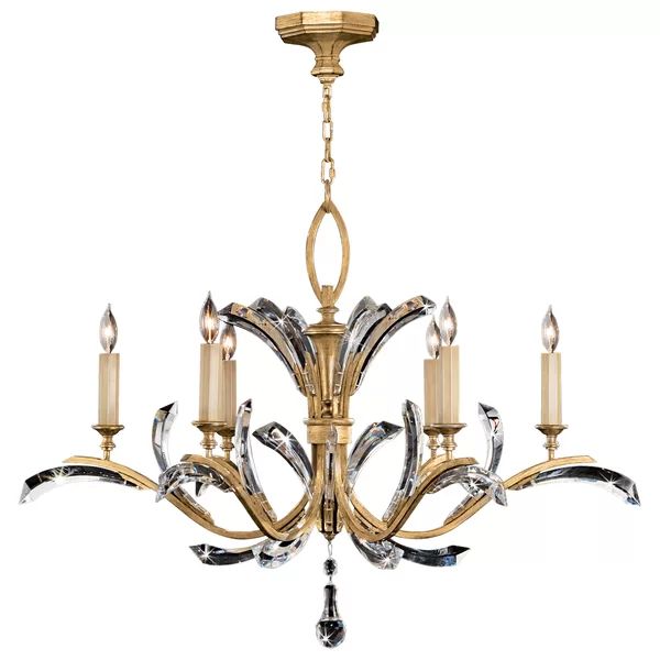 Alicek Candle  Round Chandelier 42" - kimoylights