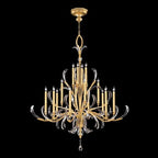 Alicek Candle Round 3-Tier Chandelier 58" - kimoylights