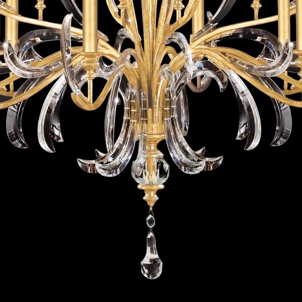 Alicek Candle Round 3-Tier Chandelier 58" - kimoylights