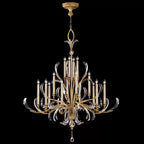 Alicek Candle Round 3-Tier Chandelier 58" - kimoylights
