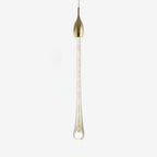 Allure Multi-LED Long Glass Chandelier