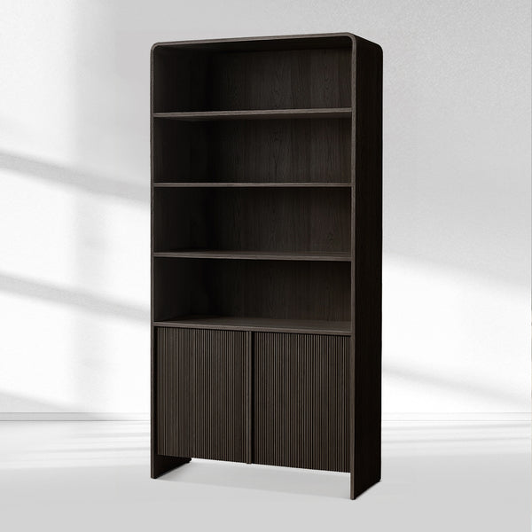 Alova Wood Open Sideboard Hutch 45"W