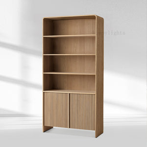 Alova Wood Open Sideboard Hutch 45"W