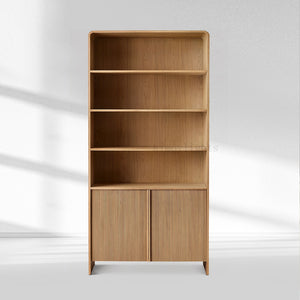 Alova Wood Open Sideboard Hutch 45"W