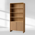 Alova Wood Open Sideboard Hutch 45"W