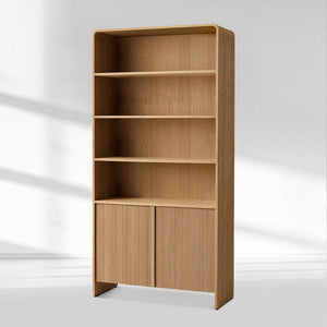 Alova Wood Open Sideboard Hutch 45"W