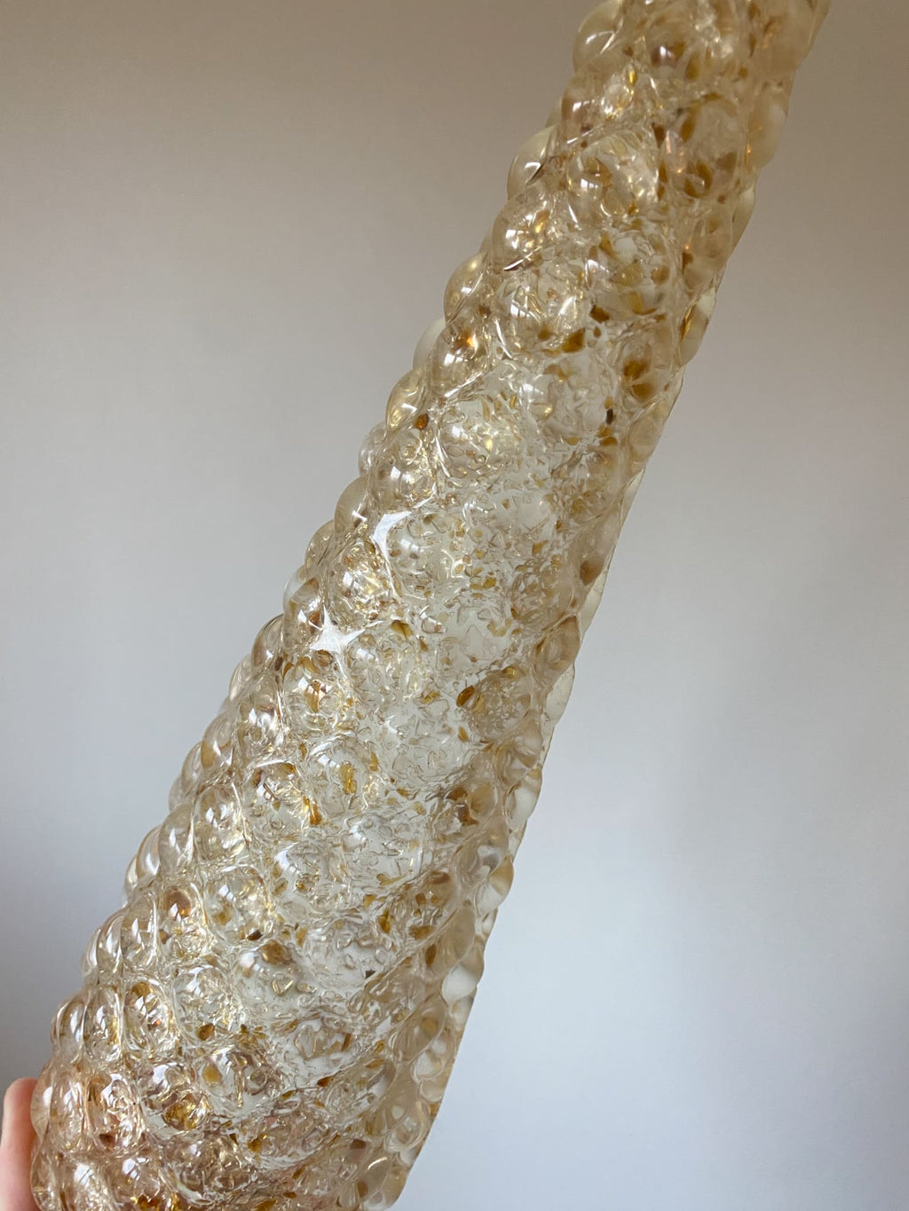 Murano Chandelier 75 Drops Amber