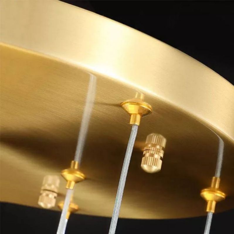 Angelia Faceted Crystal Prisms Chandeliers For Staircase - kimoylights