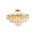 Anita Brass Chandelier - kimoylights